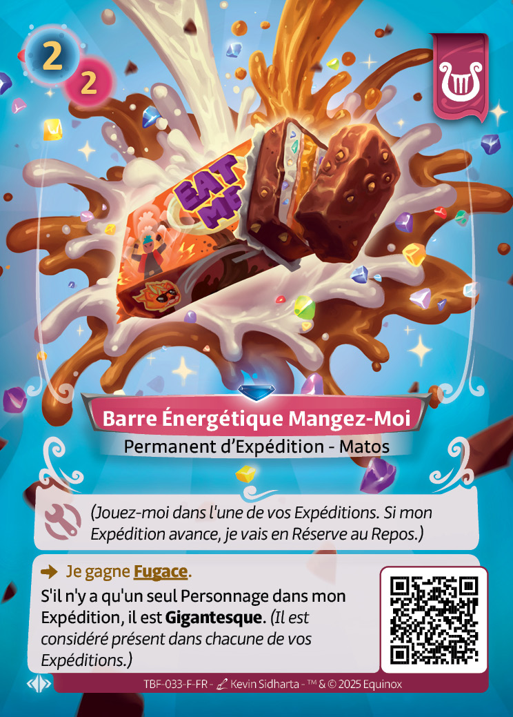 Barre Énergétique Mangez-Moi