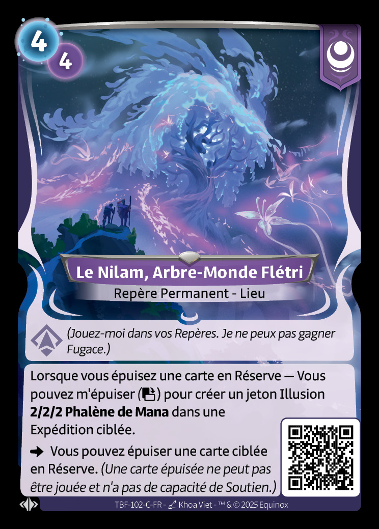 Le Nilam, Arbre-Monde Flétri