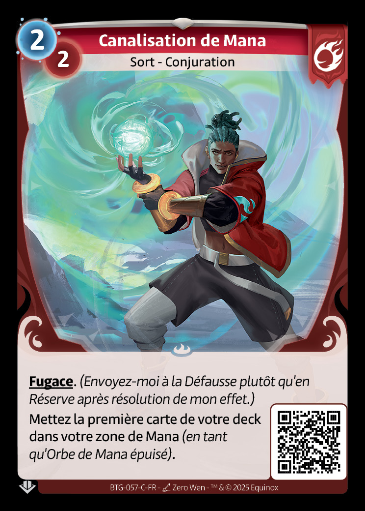 Canalisation de Mana