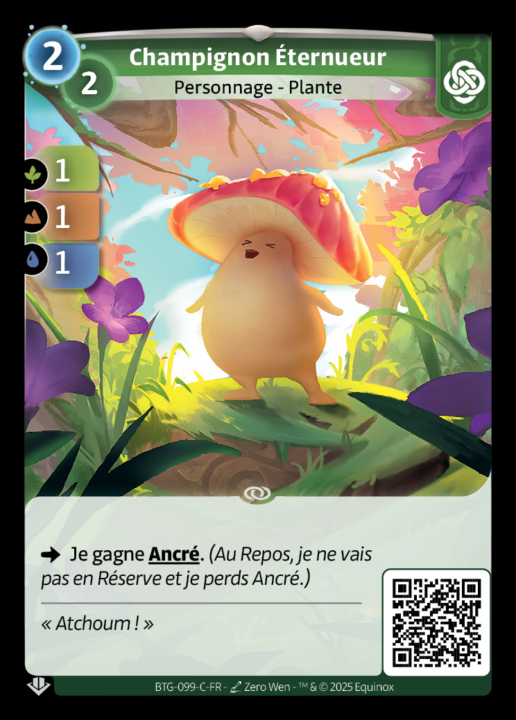 Champignon Éternueur