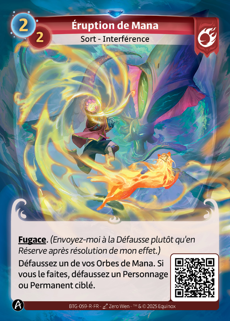Éruption de Mana