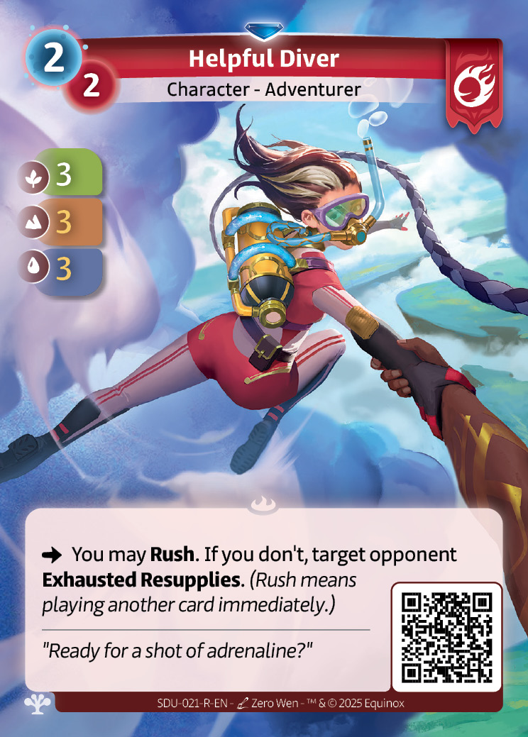 Helpful Diver