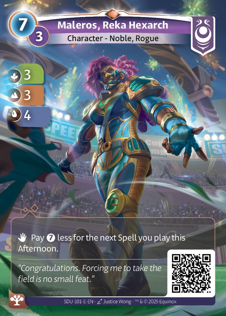 Maleros, Reka Hexarch