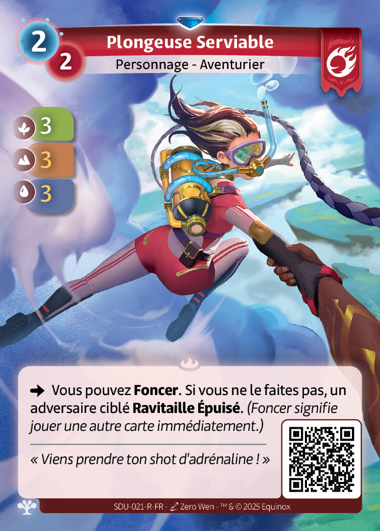 Plongeuse Serviable