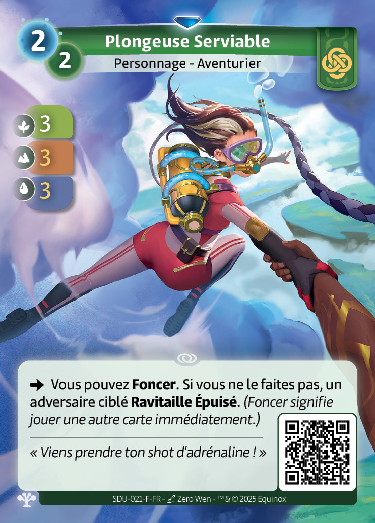 Plongeuse Serviable