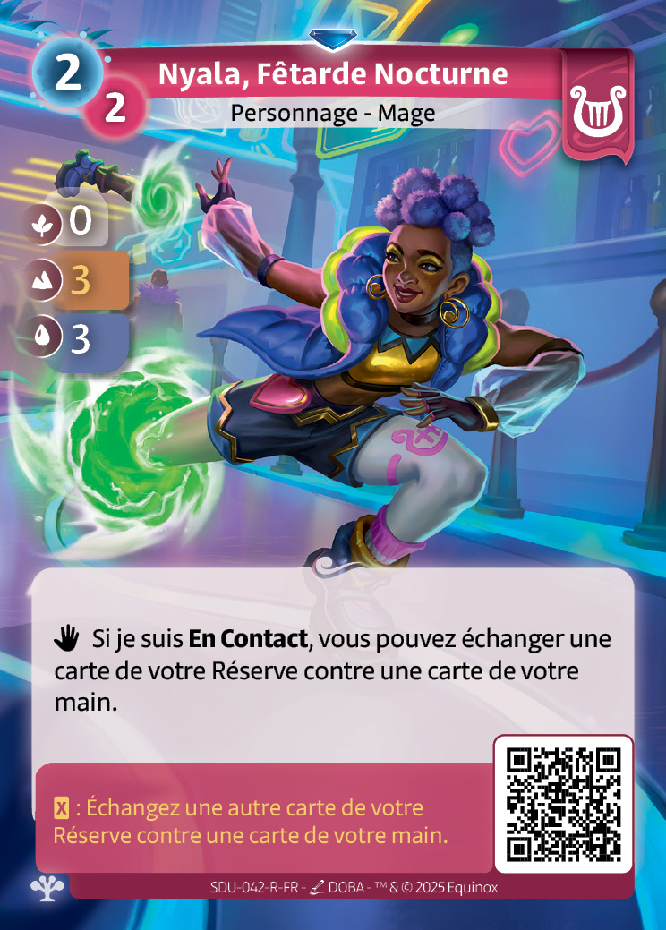 Nyala, Fêtarde Nocturne