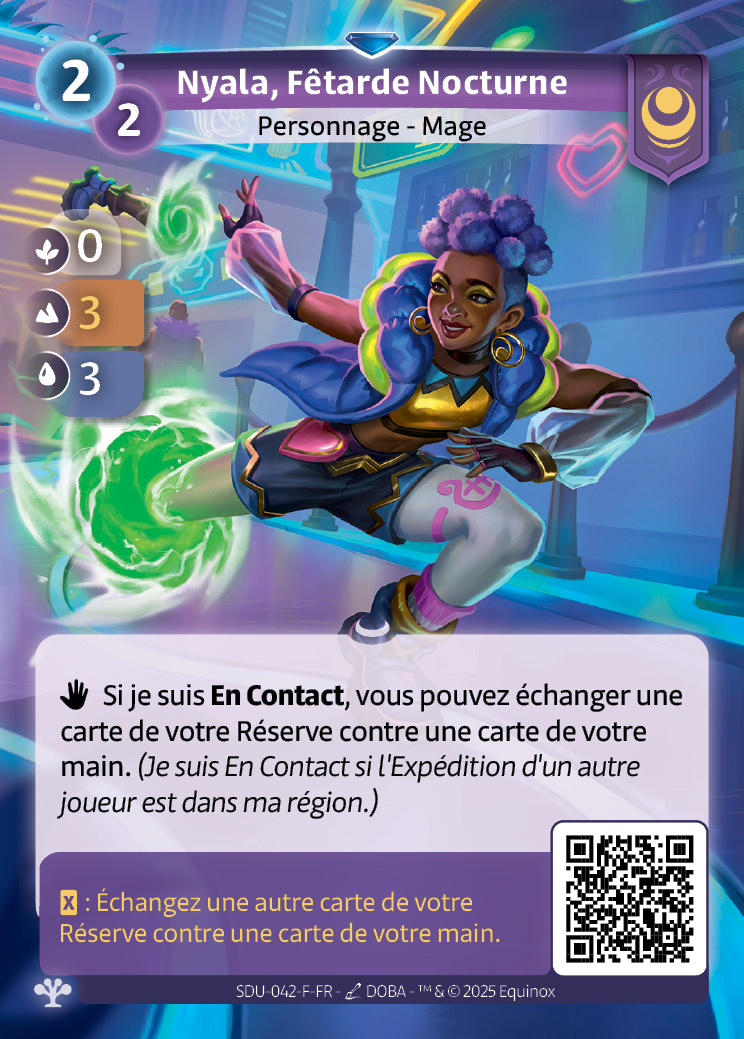 Nyala, Fêtarde Nocturne