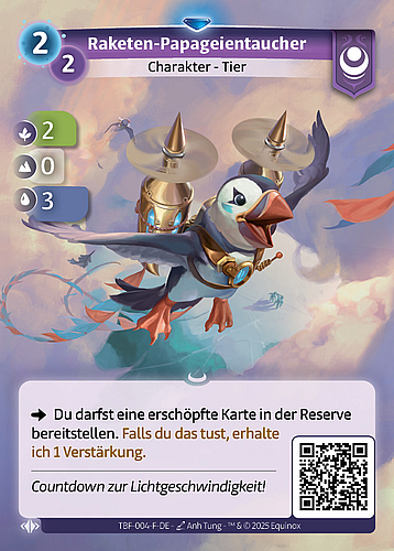 Raketen-Papageientaucher