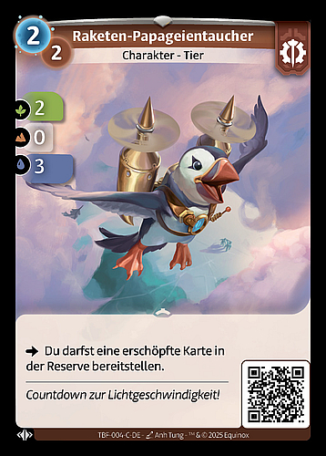 Raketen-Papageientaucher
