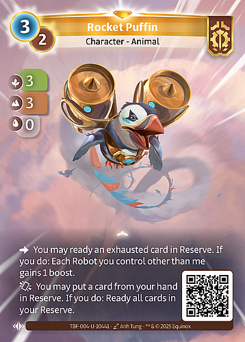 Rocket Puffin