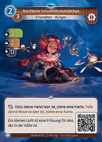 Das kleine Schwefelholzmädchen