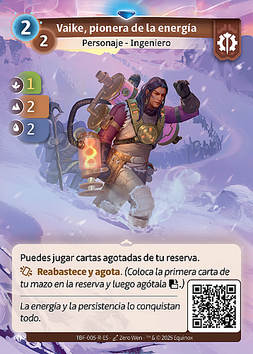 Vaike, pionera de la energía