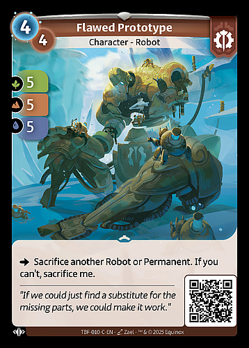 Flawed Prototype