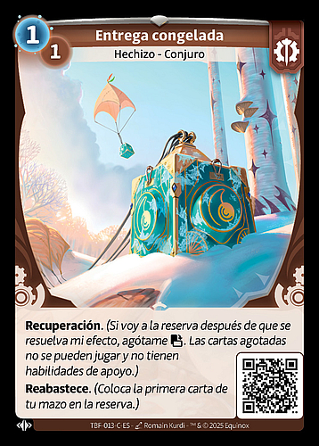 Entrega congelada