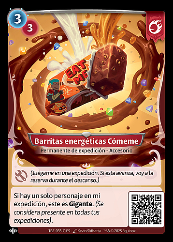 Barritas energéticas Cómeme