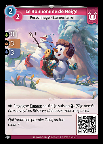 Le Bonhomme de Neige
