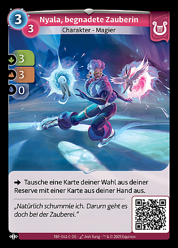 Nyala, begnadete Zauberin