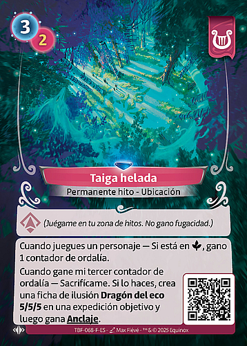 Taiga helada