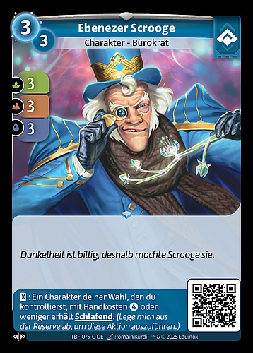 Ebenezer Scrooge
