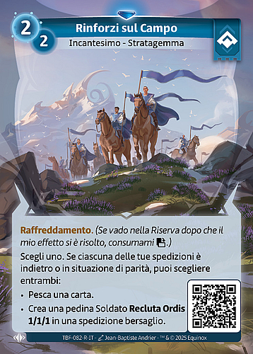 Rinforzi sul Campo