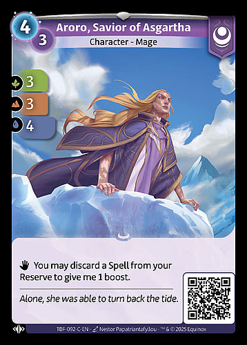 Aroro, Savior of Asgartha