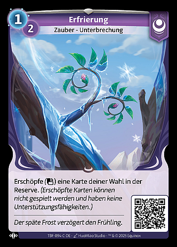Erfrierung