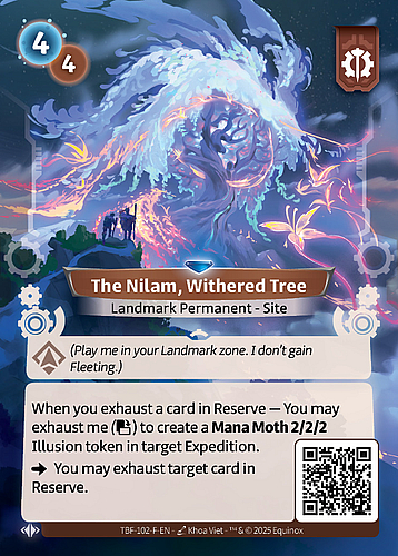 The Nilam, Withered Tree