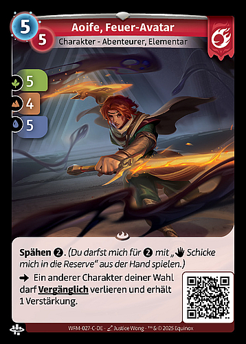 Aoife, Feuer-Avatar