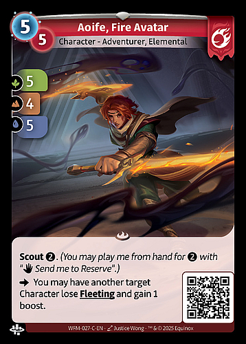 Aoife, Fire Avatar