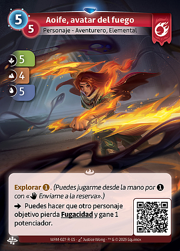 Aoife, avatar del fuego