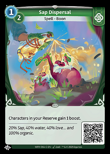 Sap Dispersal