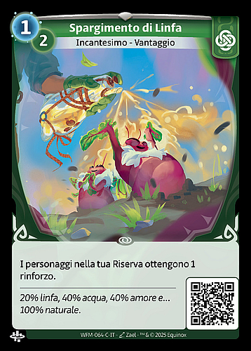 Spargimento di Linfa