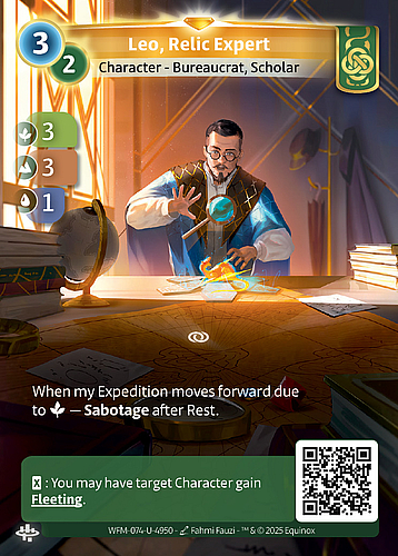 Leo, Relic Expert