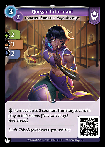Qorgan Informant