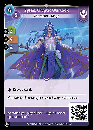 Sylas, Cryptic Warlock