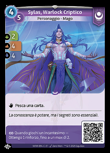 Sylas, Warlock Criptico