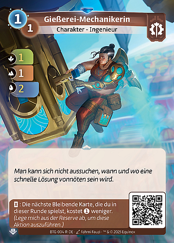 Gießerei-Mechanikerin