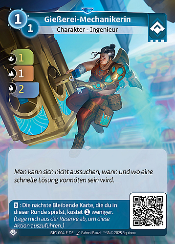 Gießerei-Mechanikerin