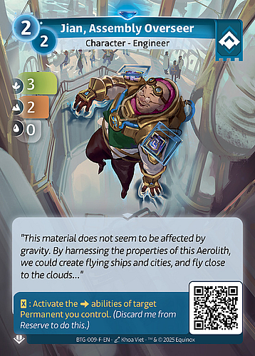 Jian, Assembly Overseer