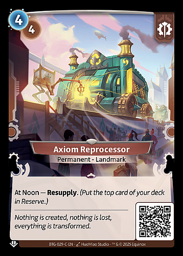 Axiom Reprocessor
