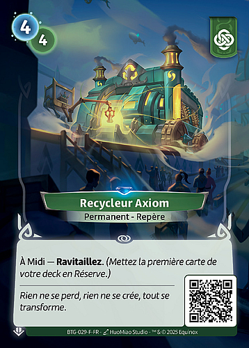 Recycleur Axiom