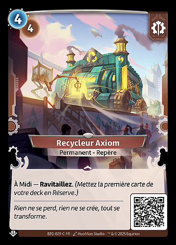 Recycleur Axiom
