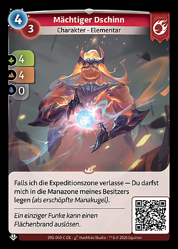 Mächtiger Dschinn