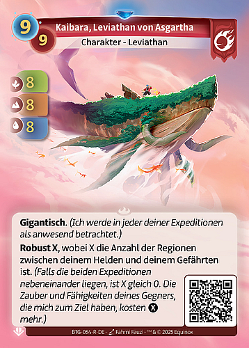 Kaibara, Leviathan von Asgartha