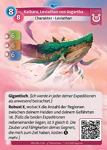 Kaibara, Leviathan von Asgartha