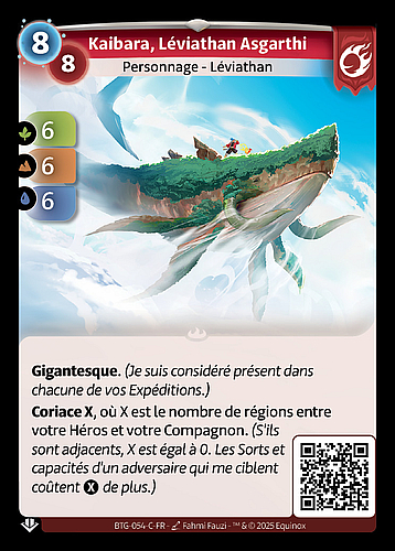 Kaibara, Léviathan Asgarthi