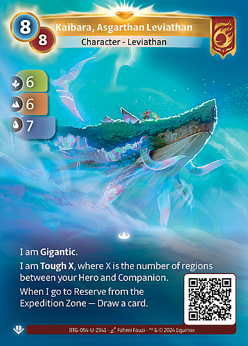 Kaibara, Asgarthan Leviathan