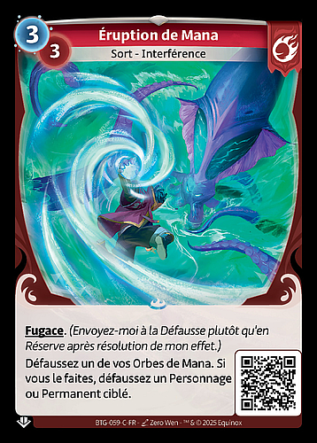 Éruption de Mana