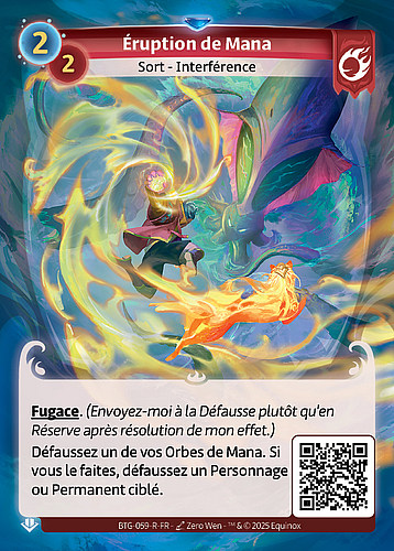 Éruption de Mana