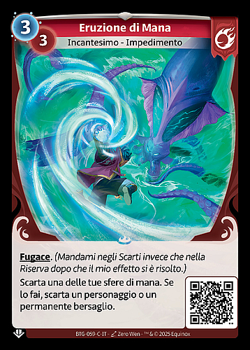 Eruzione di Mana
